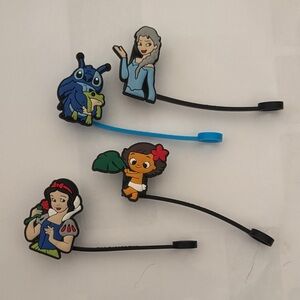 Disney straw toppers